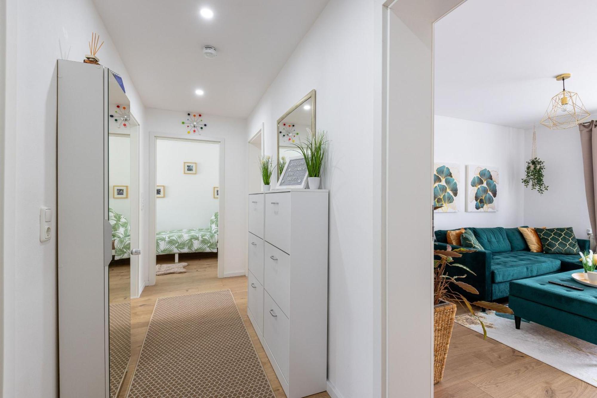 Schoenes, Modernes Apartment Mit Zwei Schlafzimmern - Zentral Mit Balkon Fuer 6 Personen Montabaur Exteriér fotografie
